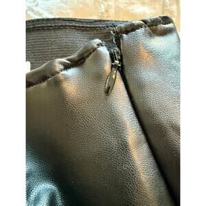 Abercrombie & Fitch vegan leather leggings